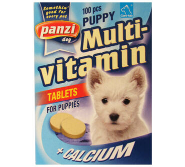 Puppy multivitamin + kalcium Panzi           
