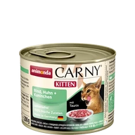 Carny kitten 200g marha, csirke, nyúl
