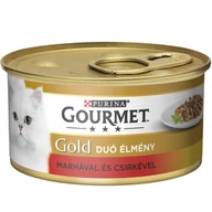 Gourmet gold 85g marha és csirke        