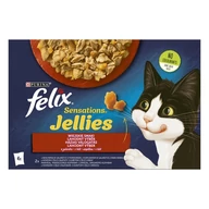 Félix alu.4x85g sensations házias válogatás marha, csirke