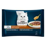 Gourmet perle 4x85g csirke, marha