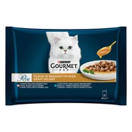 Gourmet perle 4x85g lazac, tonhal