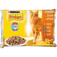 Friskies alu. 4x85g csirke, kacsa, lazac, pulyka