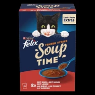 Félix soup tender strips 6x48g húsos