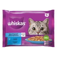 Whiskas alu. 4x85g halas aszpikban