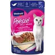 Vitakraft Poésie alutasakos fekete tőkehallal 85g