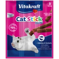 Vitakraft cat-stick mini tőkehal, tonhal 3db