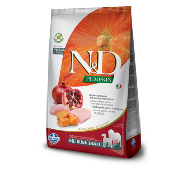N&D Grain free Pumpkin csirke gránátalma sütőtökkel 12kg