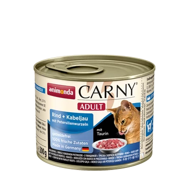 Carny adult 200g marha, tőkehal