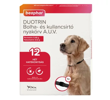 Beaphar Duotrin Bolha- és kullancsirtó nyakörv