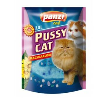 Pussy cat szilikonos alom 3,8L                     