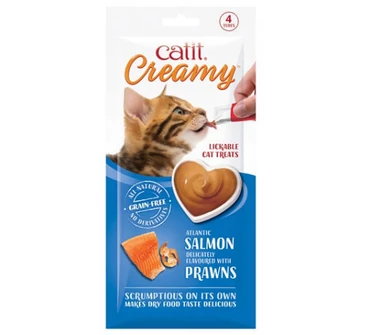 Catit Creamy salmon 4x10g