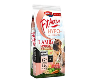 FitActive puppy hypoallergenic bárány 15Kg            