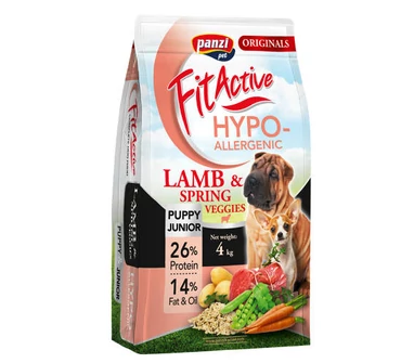 Fitactive puppy hypoallergenic lamb 4kg
