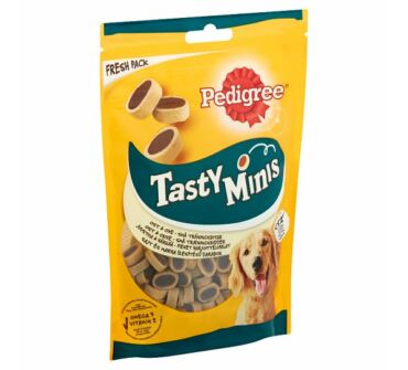Pedigree Tasty Minis sajt és marha 140g