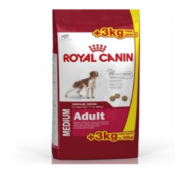 Royal Canin Medium adult 15+3 kg