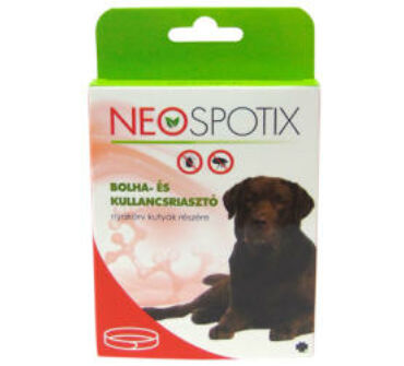 Neospotix bolha és kullancsriasztó nyakörv kutyáknak
