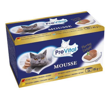 Prevital Mousse 4x85g adult